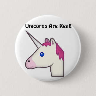 Badge Rond 5 Cm Les licornes sont vrai bouton !