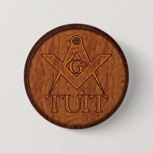 Badge Rond 5 Cm Les maçons Tuit rond