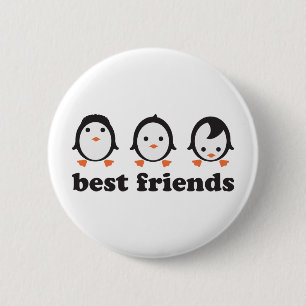 Badge Rond 5 Cm Les Meilleurs Amis