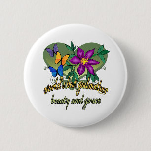 Badge Rond 5 Cm Les meilleurs cadeaux de marraine