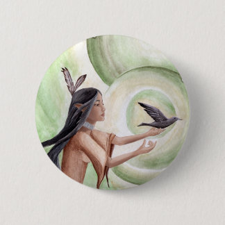 Badge Rond 5 Cm Les messagers - bouton