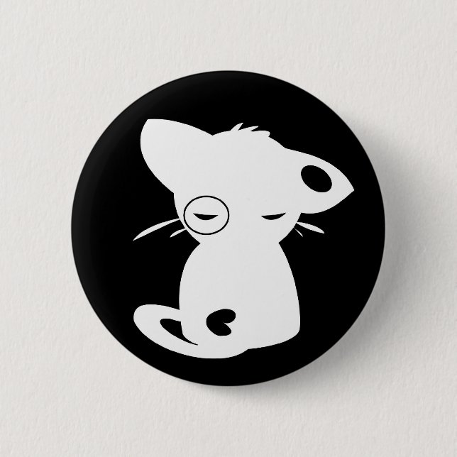 Badge Rond 5 Cm Les mitaines sinistres (Devant)