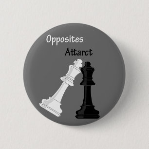 Badge Rond 5 Cm les opposúx attirent