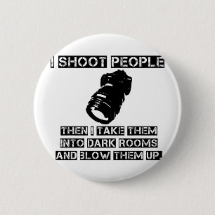 Badge Rond 5 Cm Les photographes sont si violents