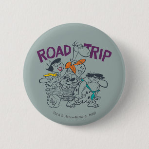 Badge Rond 5 Cm Les Pierrafeu   Voyage routier
