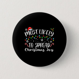 Badge Rond 5 Cm Les Plus Susceptibles De Diffuser La Joie De Noël