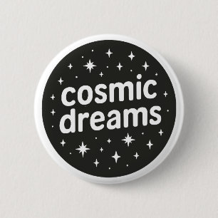Badge Rond 5 Cm Les rêves cosmiques