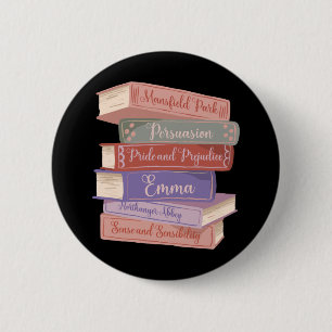 Badge Rond 5 Cm Les romans de Jane Austen V