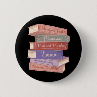 Badge Rond 5 Cm Les romans de Jane Austen V