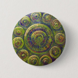 Badge Rond 5 Cm Les roues (symbolisme géométrique religieux)