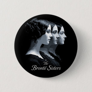 Badge Rond 5 Cm Les Sœurs Brontë