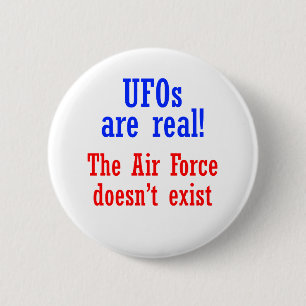 Badge Rond 5 Cm Les UFO sont vrais