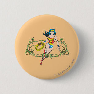 Badge Rond 5 Cm Les vignes vertes de Wondwoman