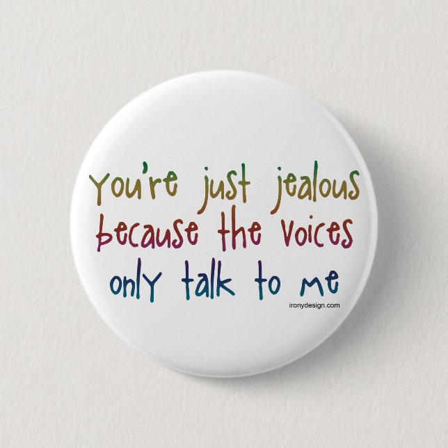 Badge Rond 5 Cm Les voix (Devant)