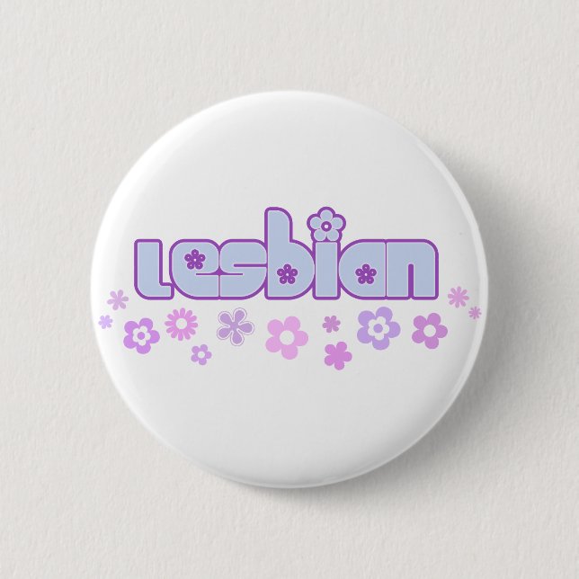Badge Rond 5 Cm Lesbienne (Devant)