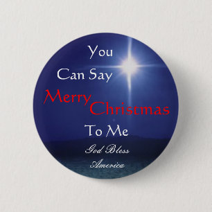 Badge Rond 5 Cm L'étoile de Bethlehem, peut indiquer, joyeux,… -