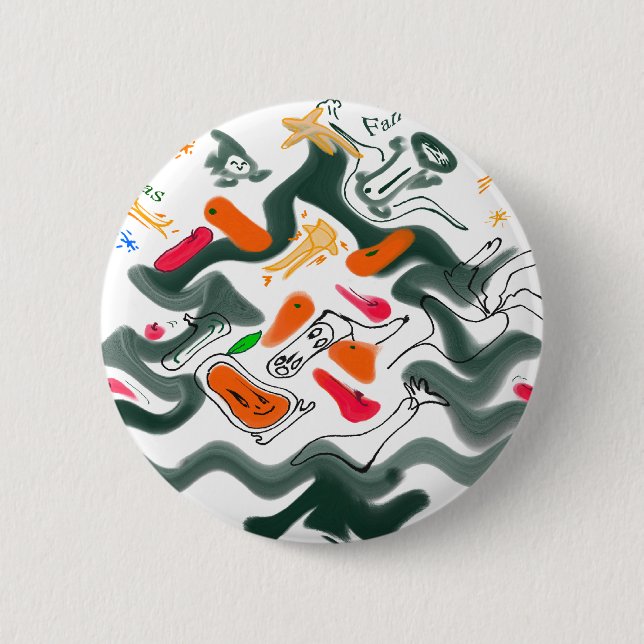 Badge Rond 5 Cm let's dance (Devant)