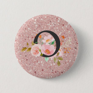 Badge Rond 5 Cm Lettre O