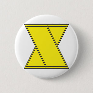 Badge Rond 5 Cm lettre x