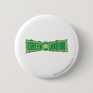Badge Rond 5 Cm Lettres vertes 1 de lanterne