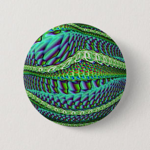 Badge Rond 5 Cm Lézard