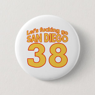 Badge Rond 5 Cm LFG San Diego 