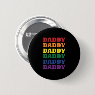 Badge Rond 5 Cm LGBTQ papa Gay pride papa Fête des pères