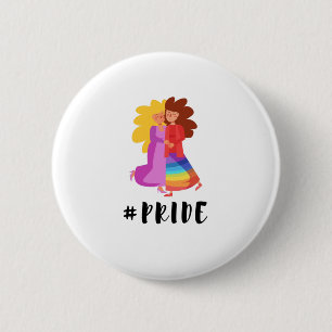Badge Rond 5 Cm LGBTQ+ #Pride
