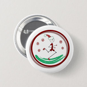 Badge Rond 5 Cm L'homme de la fête ©