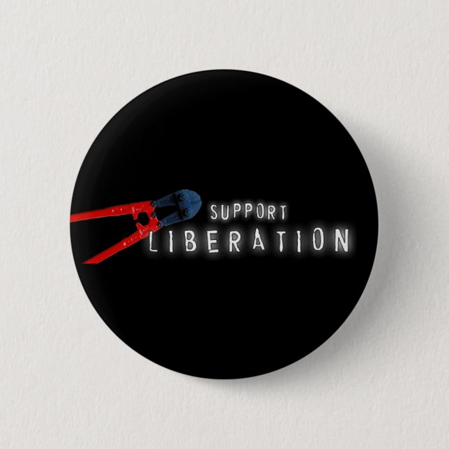 Badge Rond 5 Cm Libération de soutien (Devant)
