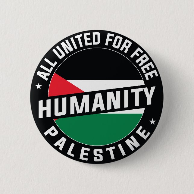 Badge Rond 5 Cm Libérer la Palestine (Devant)