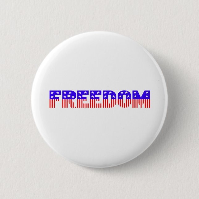 Badge Rond 5 Cm Liberté (Devant)