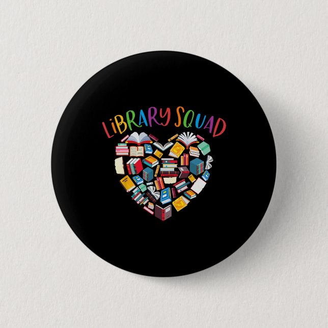 Badge Rond 5 Cm Libraire de Bookworm Book Lover (Devant)