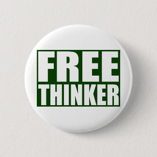 Badge Rond 5 Cm Libre penseur