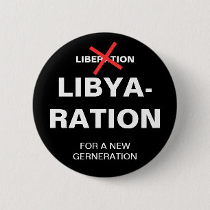 BADGE ROND 5 CM LIBYE-RAISON POUR UNE NOUVELLE GÉNÉRATION
