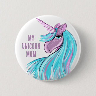 Badge Rond 5 Cm Licorne