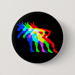 Badge Rond 5 Cm Licorne V02 de RVB