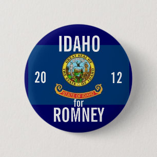 Badge Rond 5 Cm L'Idaho pour Romney 2012
