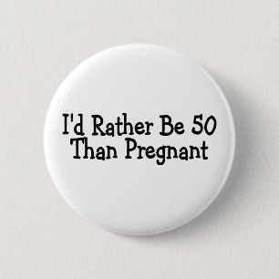 Badge Rond 5 Cm L'identification soit plutôt 50 qu'enceinte