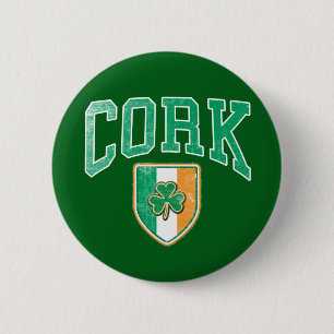 Badge Rond 5 Cm LIÈGE Irlande