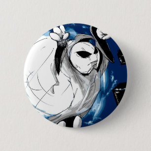 Badge Rond 5 Cm LifeAD le bouton comique