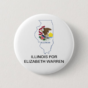 Badge Rond 5 Cm L'ILLINOIS pour le bouton des TERRIERS 2020