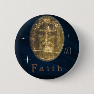 Badge Rond 5 Cm Linceul de Turin