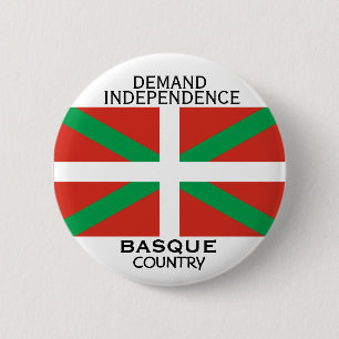 Badge Rond 5 Cm L'indépendance du Pays basque