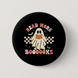 Badge Rond 5 Cm Lire Plus Boooooooks Jote Ghost Lire Plus Booooooo