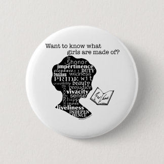 Badge Rond 5 Cm Lisez Jane Austen
