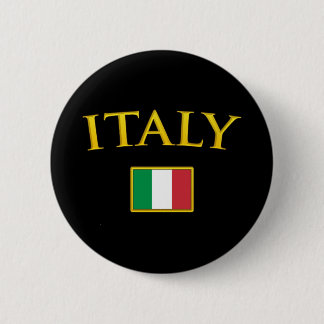 Badge Rond 5 Cm L'Italie d'or