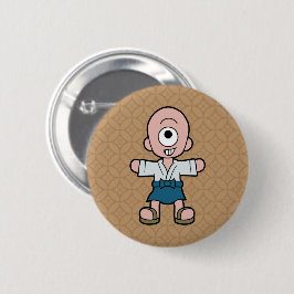 Badge Rond 5 Cm Little Hitotsume-kozo Yokai