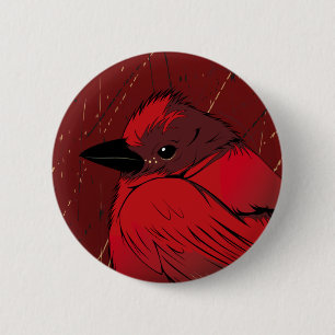 Badge Rond 5 Cm Little Réseau BIRD