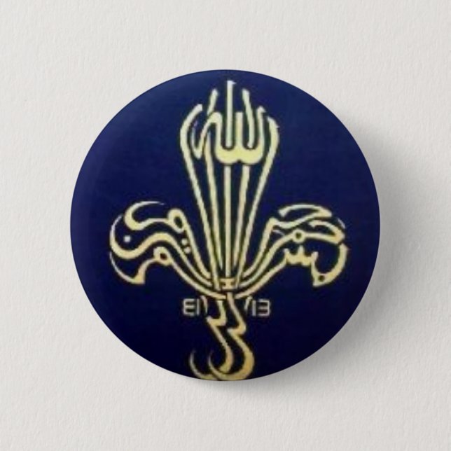 Badge Rond 5 Cm Ljiljan….Bosna i Hercegovina (Devant)